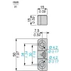 XCSRK2A3 Запобіжні вимикачі Telemecanique XCS, Blank RFID Transducer for XCSRC3xxx