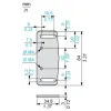 XCSRZSTK1 Запобіжні вимикачі Telemecanique XCS, сталь fixing plate for RFID Transducer XCSRK2А*