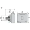 XGCS49LB201 Панельна інтелектуальна антена з підсвічуванням, Radio frequency identification XG, pilot