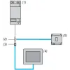 XGCS49LB201 Панельна інтелектуальна антена з підсвічуванням, Radio frequency identification XG, pilot