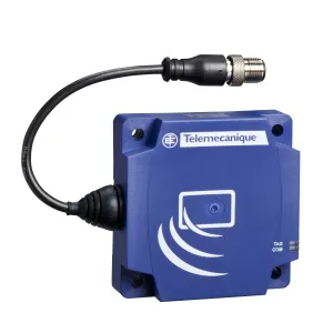 Компактна розумна антена, Radio frequency identification XG, RFID 13.56 MHz, flat form 80x80x26, M12, кабель 0.2 m