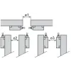 XGFEC2525 Radio frequency identification XG, field expander universal type, Sn 26...150 mm, 250 x 250 x 10 mm