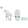 XGHB221346 Електронна бирка, Radio frequency identification XG, RFID 13.56 MHz, flat form 26 x 26 x 13 -256 Bytes