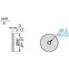 XGHB520246 Електронна бирка, Radio frequency identification XG, RFID 13.56 MHz, disc Ø 50 x 3, 112 Bytes