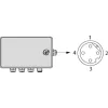 XGSZ33EIP Підключення Ethernet IP box, Radio frequency identification XG, EtherNet/IP, 3 channels for XGCS smart antennas