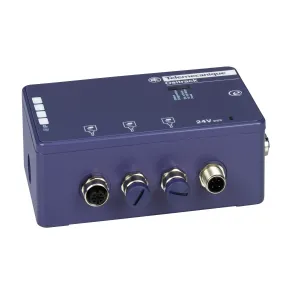 Підключення Ethernet box, Radio frequency identification XG, Modbus TCP/IP, 3 channels for XGCS smart antennas