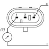 XMEP060BV21F Електронні датчики тиску, Датчики тиску XM, передавач, XMEP, 60 bar, G1/4 A штекер, 4...20 мА, AMP Sup, комплект з 1