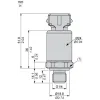 XMEP400BJ11F Електронні датчики тиску, Датчики тиску XM, передавач, XMEP, 400 bar, G1/4 A штекер, 0,5...4,5 V, AMP JPT, set 1