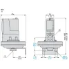 XMLA001S2S13 Pressure sensor XMLA 1 bar - фіксована шкала 1 поріг - 1 C/O - with display