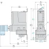 XMLA002B2C11 Реле тиску XMLA 2.5 bar - фіксована шкала 1 поріг - 1 C/O