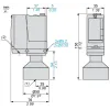 XMLA035P2S12 Реле тиску XMLA 35 bar - фіксована шкала 1 поріг - 1 C/O