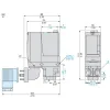 XMLA070N2C11 Реле тиску XMLA 70 bar - фіксована шкала 1 поріг - 1 C/O