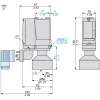XMLB020P2C11 Реле тиску XMLB 20 bar - регульована шкала 2 пороги - 1 C/O
