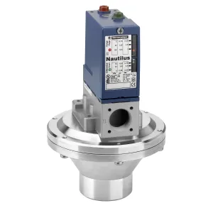 Реле тиску XMLB 350 mbar - регульована шкала 2 пороги - 1 C/O