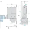 XMLBM02V2C11 Vacuum switch XMLB -1 bar - регульована шкала 2 пороги - 1 C/O