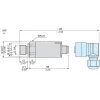 XMLG001D21TQ Pressure sensor XMLG - 0..1 bar - G 1/4А (male) - 24 В - 4..20 мА - set of 25