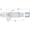 XMLG010Q21TQ Pressure sensor XMLG - 0..10 bars - G 1/4А (male) - 24 В - 4..20 мА - set of 25