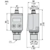 XMLR016G1P25 Електронні датчики тиску, Датчики тиску XM, XMLR 16 bar, G 1/4, 24 V DC, 4...20 мА, PNP, M12