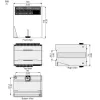 XPSLCM1150 Module XPSLC - monitoring mute function safety light curtain - type 2+4- 24В DC