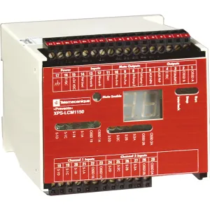 Module XPSLC - monitoring mute function safety light curtain - type 2+4- 24В DC