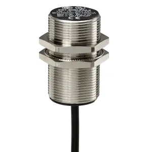 Індуктивний датчик наближення XS, inductive sensor XS5 M30, L62 мм, латунь, Sn10 мм, 12...48 V DC, кабель 7 m