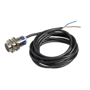 Індуктивний датчик наближення XS, inductive sensor XS6 M18, L62 мм, латунь, Sn8 мм, 12...48 V DC, кабель 2 m, PUR