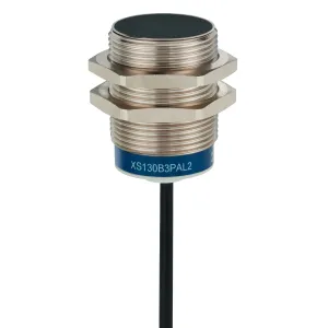 Індуктивний датчик наближення XS, inductive sensor XS6 M30, L62 мм, латунь, Sn15 мм, 12...48 V DC, кабель 5 m