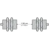XS630B5PAL2 Індуктивний датчик наближення XS, inductive sensor XS6 M30, L64 мм, латунь, Sn30 мм, 12...48 V DC, кабель 2 m