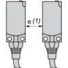 XS7F1A1PCL1TF Індуктивний датчик наближення XS, inductive sensor XS7 15x32x8, PBT, Sn5 мм, 12...24 V DC, кабель 1 m