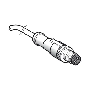 Кабель-перемичка - M12, straight чоловічий/жіночий, 4 pin - 0.5 m