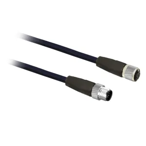 Кабель-перемичка - M12, straight чоловічий/жіночий, 8 pin - 0.3 m
