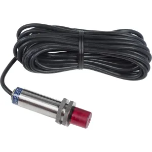 XU2N18PP9AAL5R Фотоелектричні датчики XU, XU2, з прохідним променем, 12...24 V DC, M18 Фотоелектричні датчики XU, XU2, з прохідним променем, 12...24 V DC, M18