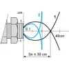 XUB0BPSWL5 Фотоелектричний датчик - XUB - multi - 90° - Sn 0..7м - 12..24В DC - кабель 5м