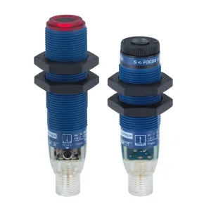 Фотоелектричні датчики XU, XUB, з прохідним променем, laser, Sn 100 m, 12...24 V DC, M12