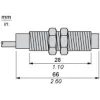 XUBLBPCNM12 Фотоелектричні датчики XU, XUB, з прохідним променем, laser, Sn 100 m, 12...24 V DC, M12 XUBLBPCNM12 Фотоелектричні датчики XU, XUB, з прохідним променем, laser, Sn 100 m, 12...24 V DC, M12