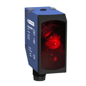 Фотоелектричні датчики XU, photo electric laser sensor, XUK, з прохідним променем receiver, Sn 30 m, 10...30 V DC, M12