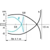 XUK5ANANL2 Фотоелектричні датчики XU, XUK, diffuse, Sn 1 m, 12...24 V DC, кабель 2 m