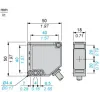 XUK5ARCNL10 Фотоелектричні датчики XU, XUK, diffuse, Sn 1 m, 24...240В AC/DC, кабель 10 m
