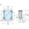 XUK8AKSNL2 Фотоелектричні датчики XU, photo electric laser sensor, XUK, BGS, Sn 1 m, 12...24 V DC, кабель 2 m