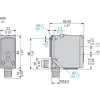 XUK9LAPSMM12 Фотоелектричні датчики XU, photo electric laser sensor, XUK, polarised reflex, Sn 14 m, 10...30 V DC, M12 XUK9LAPSMM12 Фотоелектричні датчики XU, photo electric laser sensor, XUK, polarised reflex, Sn 14 m, 10...30 V DC, M12