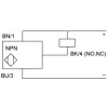 XUM2ANSBM8 Фотоелектричні датчики XU, miniature, з прохідним променем, Sn=15 m, NPN, connector M8