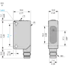 XUM2ANXBM8 Фотоелектричні датчики XU, miniature, з прохідним променем, Smax=30 m, system, NPN, connector M8