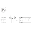 XUM2ANXBM8 Фотоелектричні датчики XU, miniature, з прохідним променем, Smax=30 m, system, NPN, connector M8