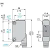 XUM2APCNM8R Фотоелектричні датчики XU, XUM, receiver, 15 m, 12...24 V DC, M8 XUM2APCNM8R Фотоелектричні датчики XU, XUM, receiver, 15 m, 12...24 V DC, M8