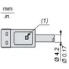 XUM2APSBL2 Фотоелектричні датчики XU, miniature, з прохідним променем, Sn=20 m, PNP, кабель 2 m XUM2APSBL2 Фотоелектричні датчики XU, miniature, з прохідним променем, Sn=20 m, PNP, кабель 2 m