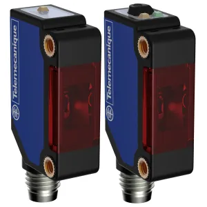 XUM2APSBM8 Фотоелектричні датчики XU, miniature, з прохідним променем, Sn=20 m, PNP, connector M8 Фотоелектричні датчики XU, miniature, з прохідним променем, Sn=20 m, PNP, connector M8