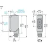 XUM8ANCNM8 Фотоелектричні датчики XU, XUM, BGS, Sn 0.3 m, 12...24 V DC, M8