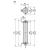 XUSL4E2BB051LWH Світлова завіса безпеки тип 4, Telemecanique Світлові штори безпеки XUSL, XUSL Body IP69K with Heating, Long Sensing Range 510 mm