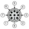 XUSL4E3BB081L Світлова завіса безпеки тип 4, Telemecanique Світлові штори безпеки XUSL, XUSL Body protection, Long sensing range, 3 Beams, Hp = 810 mm