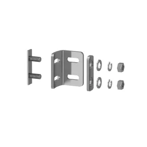 Telemecanique Світлові штори безпеки XUSL, Curved bracket, 6 fixing brackets set